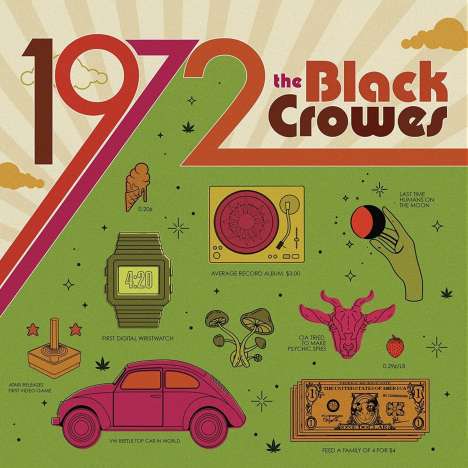 The Black Crowes: 1972 (EP), LP