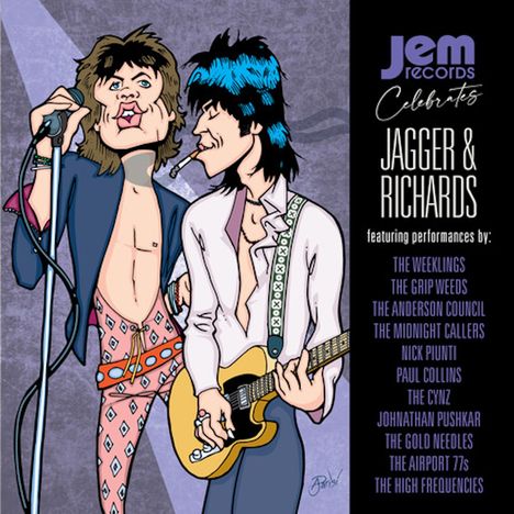 Jem Records Celebrates Jagger &amp; Richards (Limited Edition) (Purple Vinyl), LP