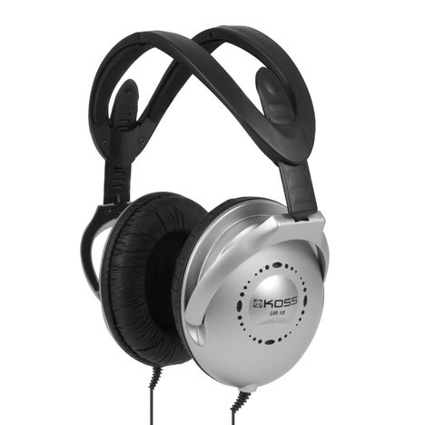 Koss Kopfhörer: Ur18-Noise-Insulating Studio Headphones,Silver/, Zubehör