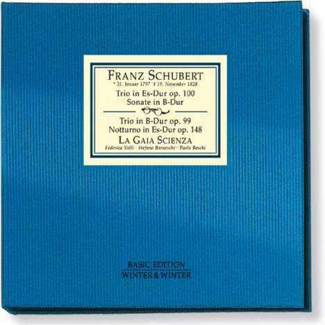 Franz Schubert (1797-1828): Klaviertrios Nr.1 &amp; 2, 2 CDs