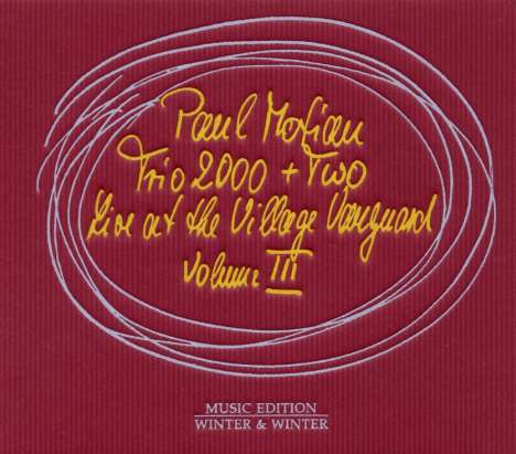 Paul Motian (1931-2011): Live At The Village Vanguard Vol. III (2006), CD