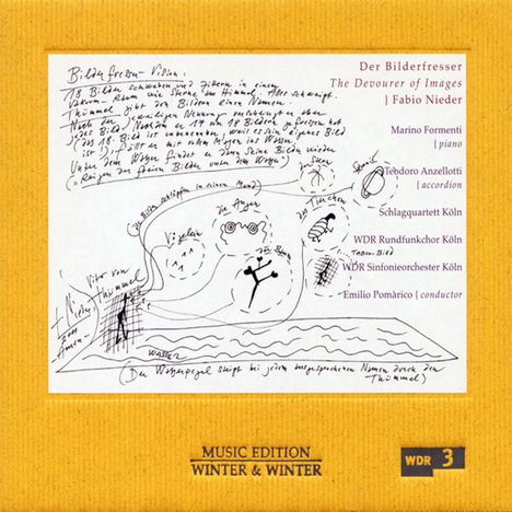Fabio Nieder (geb. 1957): Der Bilderfresser (Oper), CD