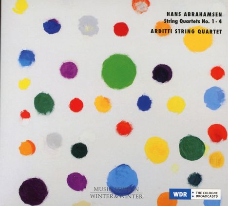 Hans Abrahamsen (geb. 1952): Streichquartette Nr.1-4, CD