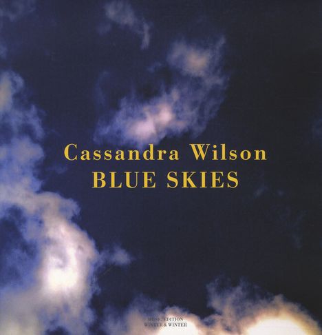 Cassandra Wilson (geb. 1955): Blue Skies (180g) (Limited Edition), LP