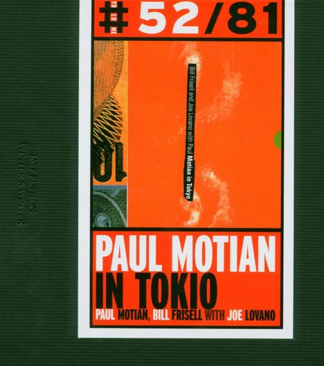 Paul Motian (1931-2011): In Tokio, CD
