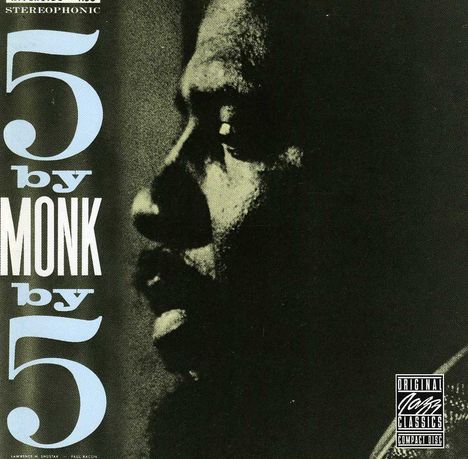 Thelonious Monk (1917-1982): 5 By Monk By 5, CD