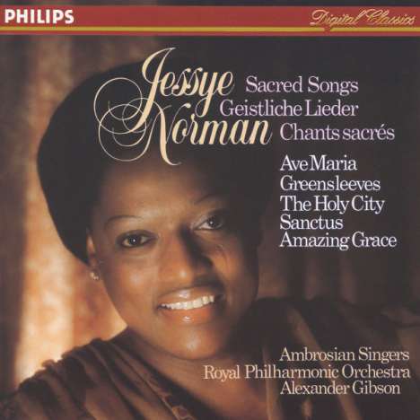 Jessye Norman singt geistliche Lieder, CD