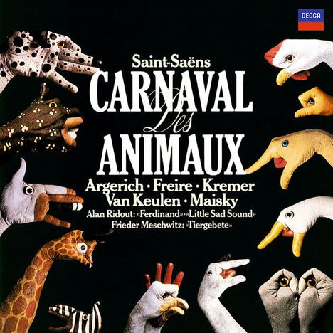 Camille Saint-Saens (1835-1921): Karneval der Tiere, CD