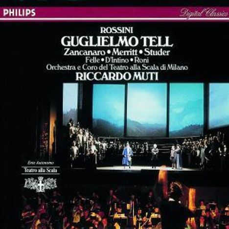 Gioacchino Rossini (1792-1868): Wilhelm Tell, 4 CDs