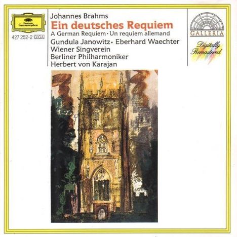 Johannes Brahms (1833-1897): Ein Deutsches Requiem op.45, CD