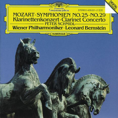 Wolfgang Amadeus Mozart (1756-1791): Symphonien Nr.25 &amp; 29, CD