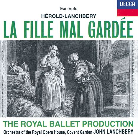 Louis Joseph Ferdinand Herold (1791-1833): La Fille mal gardee-Ballettmusik, CD