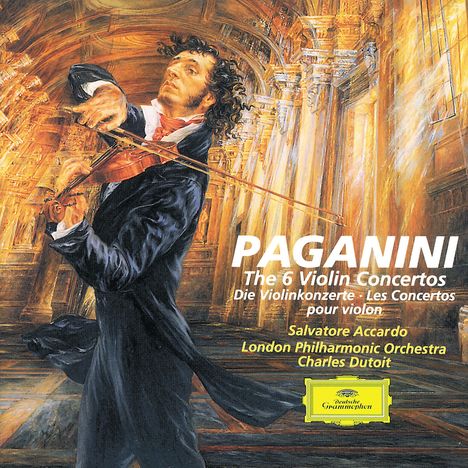 Niccolo Paganini (1782-1840): Violinkonzerte Nr.1-6, 3 CDs