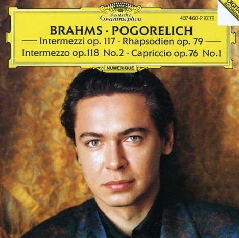 Johannes Brahms (1833-1897): Klavierstücke opp.79 &amp; 117, CD