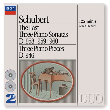 Franz Schubert (1797-1828): Klaviersonaten D.958-960, 2 CDs