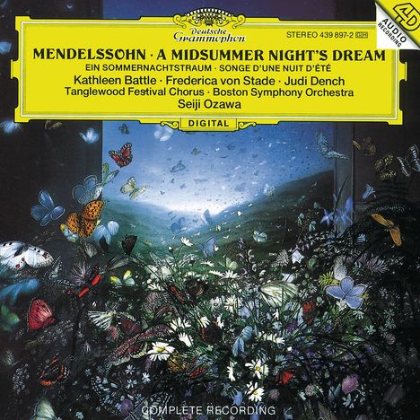 Felix Mendelssohn Bartholdy (1809-1847): Ein Sommernachtstraum, CD