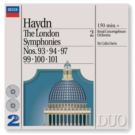 Joseph Haydn (1732-1809): Symphonien Nr.93,94,97,99-101, 2 CDs