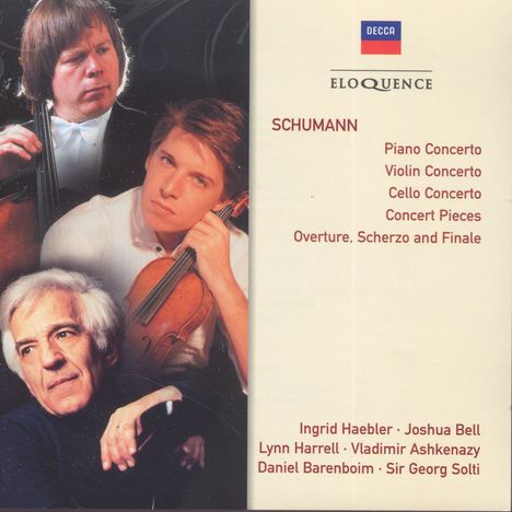 Robert Schumann (1810-1856): Klavierkonzert op.54, 2 CDs