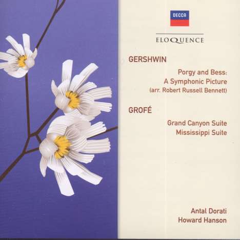 George Gershwin (1898-1937): Porgy &amp; Bess - Symphonisches Gemälde (Arr. Bennett), CD
