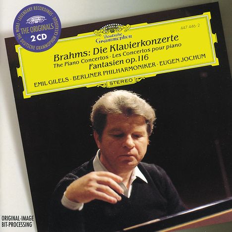 Johannes Brahms (1833-1897): Klavierkonzerte Nr.1 &amp; 2, 2 CDs