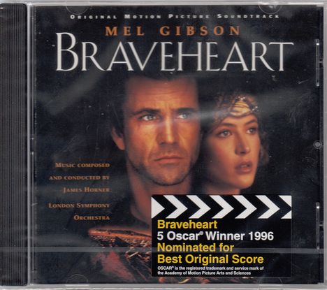 Filmmusik: Braveheart, CD