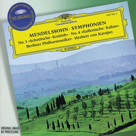 Felix Mendelssohn Bartholdy (1809-1847): Symphonien Nr.3 &amp; 4, CD