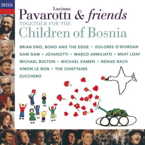 Pavarotti &amp; Friends: Together For The Children Of Bosnia, CD