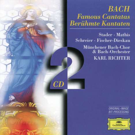 Johann Sebastian Bach (1685-1750): Kantaten BWV 4,51,56,140,147,202, 2 CDs