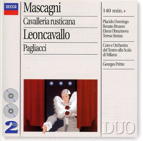 Pietro Mascagni (1863-1945): Cavalleria Rusticana, 2 CDs