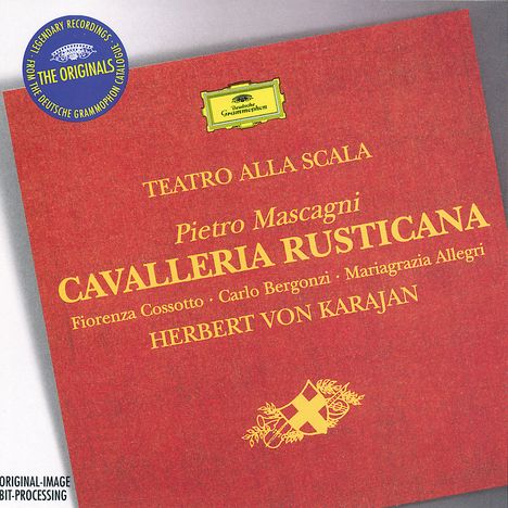 Pietro Mascagni (1863-1945): Cavalleria Rusticana, CD