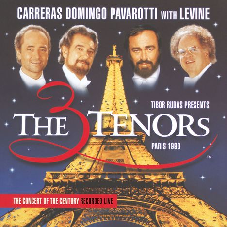 Carreras,Domingo,Pavarotti - Paris Juli 1998, CD