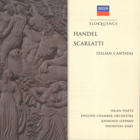 Georg Friedrich Händel (1685-1759): Italienische Kantaten für Alt &amp; Bc, CD