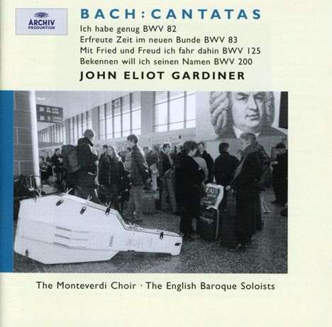 Johann Sebastian Bach (1685-1750): Kantaten BWV 82,83,125,200, CD