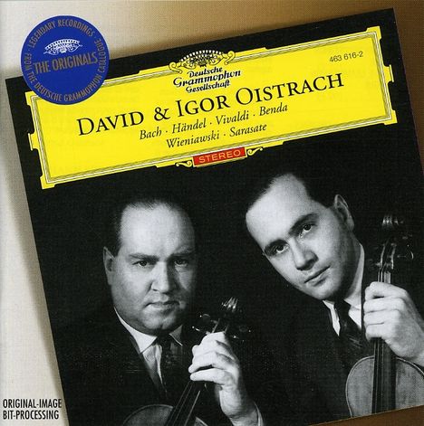 David &amp; Igor Oistrach - Werke für 2 Violinen, CD