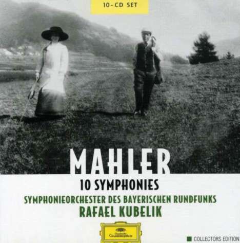 Gustav Mahler (1860-1911): Symphonien Nr.1-10, 10 CDs