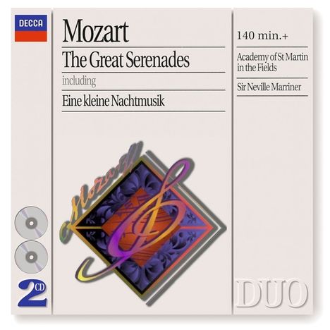 Wolfgang Amadeus Mozart (1756-1791): Serenaden Nr.6,7,9,13, 2 CDs