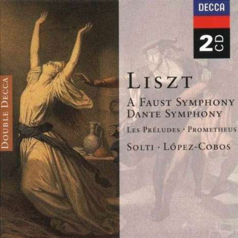 Franz Liszt (1811-1886): Faust-Symphonie, 2 CDs