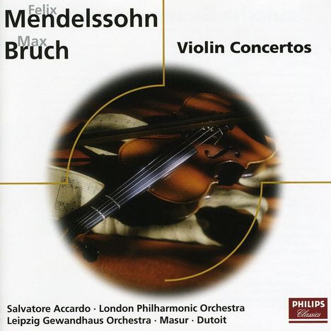 Felix Mendelssohn Bartholdy (1809-1847): Violin Concerto &amp; Violin Conce, CD