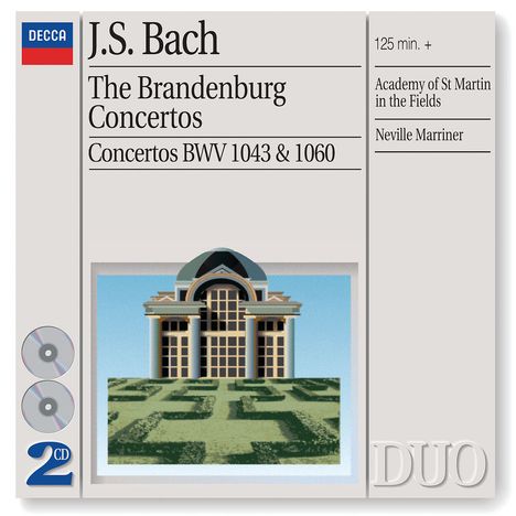 Johann Sebastian Bach (1685-1750): Brandenburgische Konzerte Nr.1-6, 2 CDs