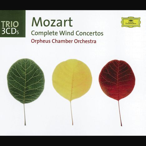 Wolfgang Amadeus Mozart (1756-1791): Bläserkonzerte (Ges.-Aufn.), 3 CDs