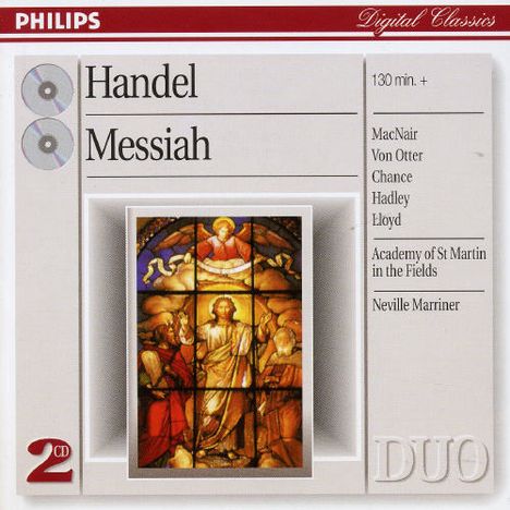 Georg Friedrich Händel (1685-1759): Der Messias, 2 CDs