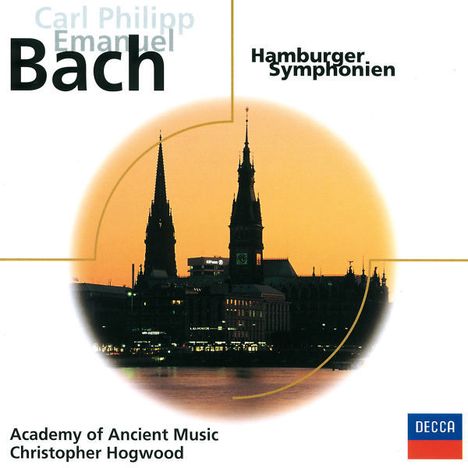 Carl Philipp Emanuel Bach (1714-1788): Symphonien Wq.182 Nr.1-6 "Hamburger", CD