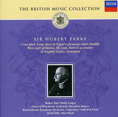 Hubert Parry (1848-1918): 20 English Lyrics, CD