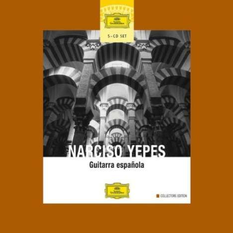 Narciso Yepes - Guitarra espanola, 5 CDs