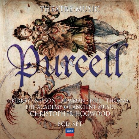 Henry Purcell (1659-1695): Musik für das Theater, 6 CDs