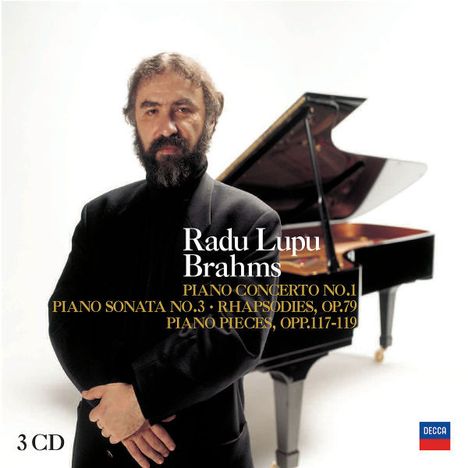 Radu Lupu plays Brahms, 3 CDs