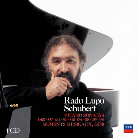 Radu Lupu plays Schubert, 4 CDs