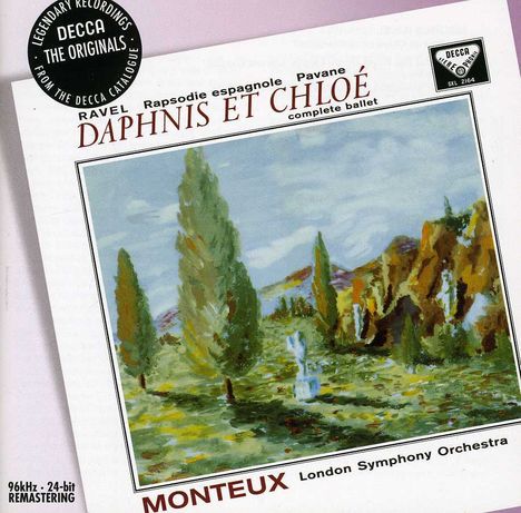 Maurice Ravel (1875-1937): Daphnis et Chloe (Ges.-Aufn.), CD