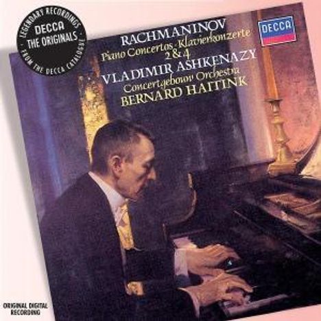 Sergej Rachmaninoff (1873-1943): Klavierkonzerte Nr.2 &amp; 4, CD