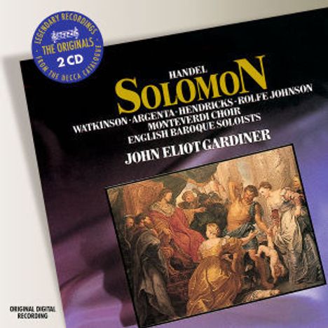 Georg Friedrich Händel (1685-1759): Solomon, 2 CDs